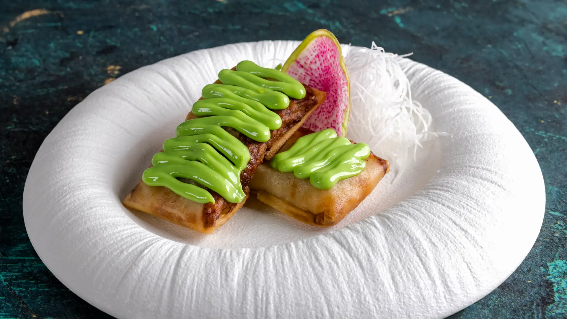 karta menu 360 sushi talerz bialy